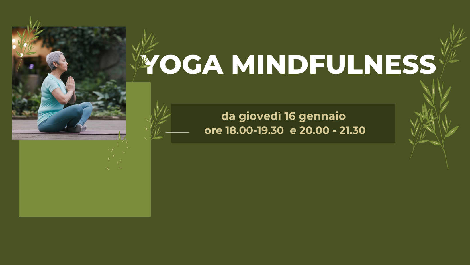CORSO DI YOGA MINDFULNESS